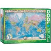 Map of the World Pussel 1000 bitar